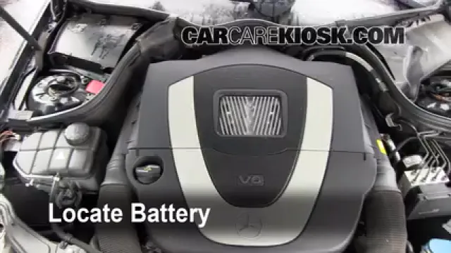 2007 Mercedes-Benz C230 Sport 2.5L V6 FlexFuel Batterie Changement